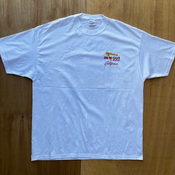 IN N OUT BURGER Men’s Short Sleeve Crew Neck Graphic Tee Shirt sz XXL NWOT - Picture 3 of 7